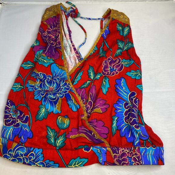 Anthropologie Tiny Rain-Scarf-Wrap Top Small - Picture 2 of 5